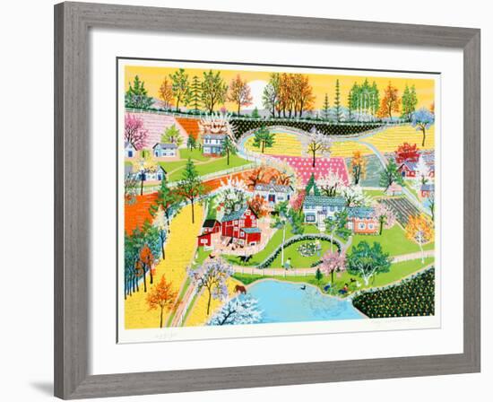 Spring in Gettysburg-Kay Ameche-Framed Limited Edition