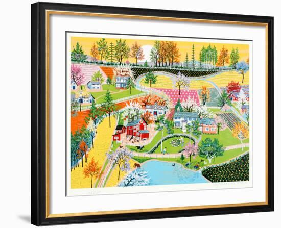 Spring in Gettysburg-Kay Ameche-Framed Limited Edition
