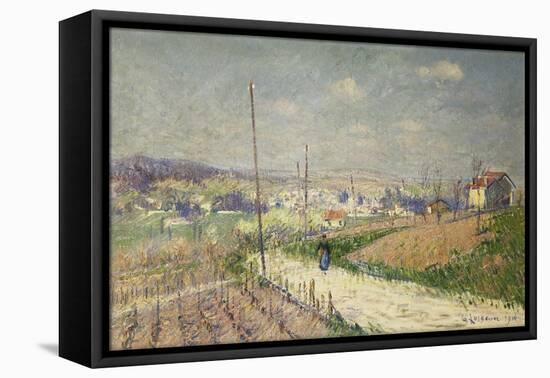 Spring in Ile De France; Printemps En Ile De France, 1916-Gustave Loiseau-Framed Premier Image Canvas