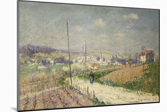 Spring in Ile De France; Printemps En Ile De France, 1916-Gustave Loiseau-Mounted Giclee Print