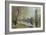 Spring in Moret-Sur-Loing-Alfred Sisley-Framed Giclee Print