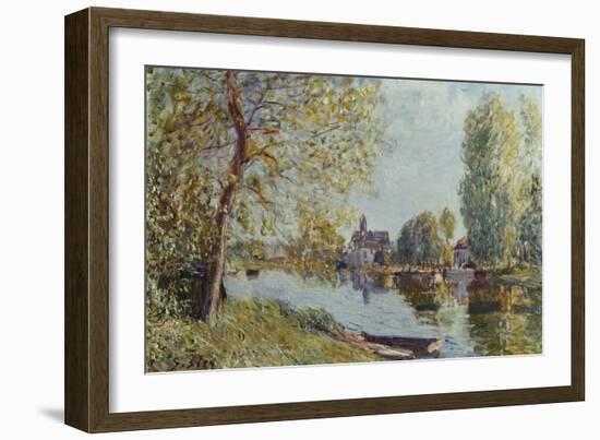 Spring in Moret-Sur-Loing-Alfred Sisley-Framed Giclee Print