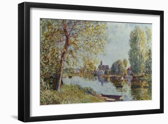 Spring in Moret-Sur-Loing-Alfred Sisley-Framed Giclee Print