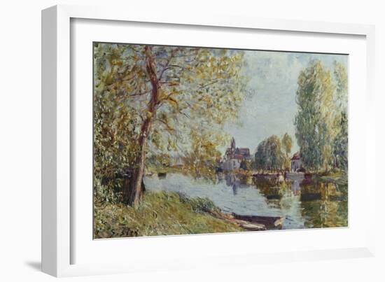 Spring in Moret-Sur-Loing-Alfred Sisley-Framed Giclee Print