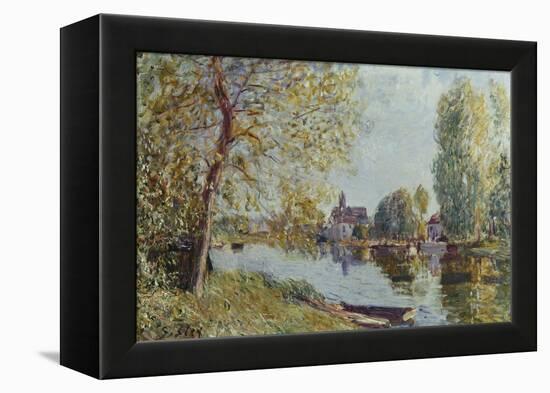 Spring in Moret-Sur-Loing-Alfred Sisley-Framed Premier Image Canvas