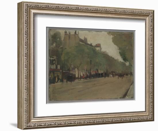 Spring in Paris, 1903 (Oil on Panel)-Alson Skinner Clark-Framed Giclee Print