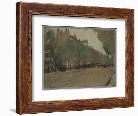 Spring in Paris, 1903 (Oil on Panel)-Alson Skinner Clark-Framed Giclee Print