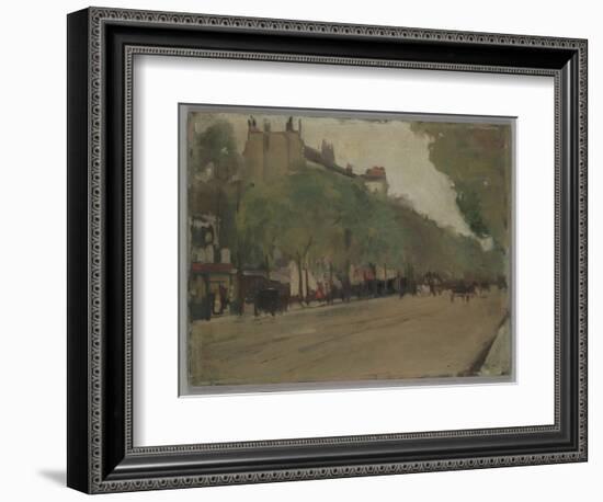 Spring in Paris, 1903 (Oil on Panel)-Alson Skinner Clark-Framed Giclee Print