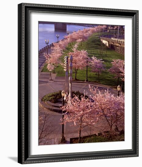 Spring in Portland-Ike Leahy-Framed Photo