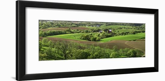 Spring in the Mississippi River Valley Near the Balltown, Dubuque County, Iowa, Usa-null-Framed Photographic Print