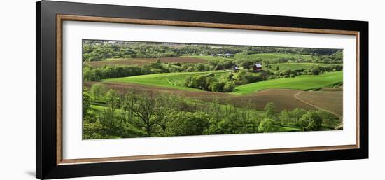 Spring in the Mississippi River Valley Near the Balltown, Dubuque County, Iowa, Usa-null-Framed Photographic Print