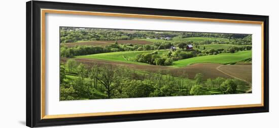 Spring in the Mississippi River Valley Near the Balltown, Dubuque County, Iowa, Usa-null-Framed Photographic Print