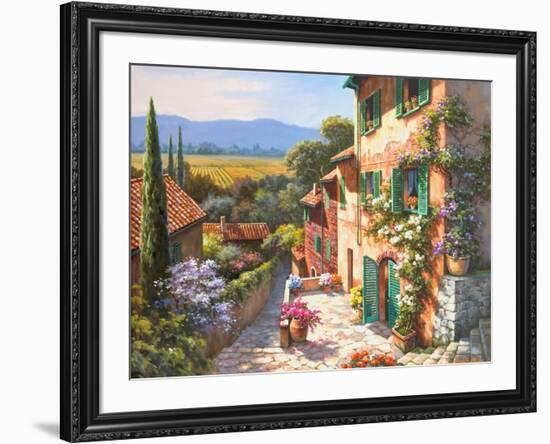 Spring in the Valley-Sung Kim-Framed Premium Giclee Print