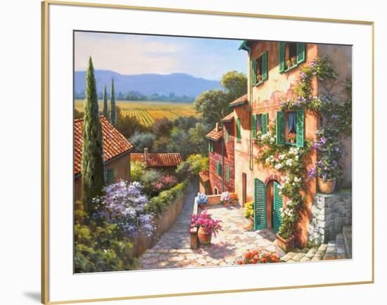 Spring in the Valley-Sung Kim-Framed Art Print