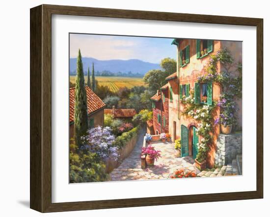 Spring in the Valley-Sung Kim-Framed Art Print