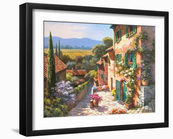 Spring in the Valley-Sung Kim-Framed Art Print