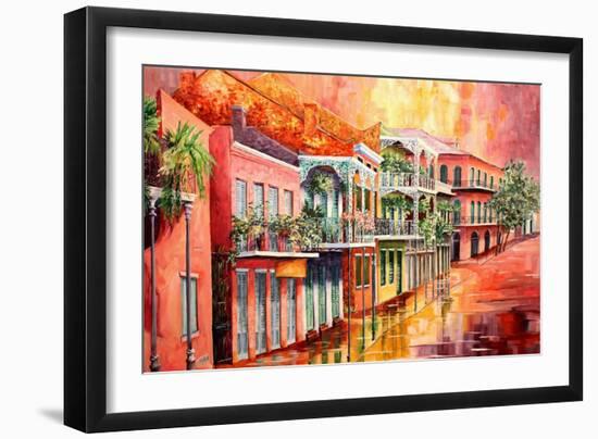 Spring in the Vieux Carrre-Diane Millsap-Framed Art Print