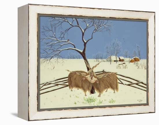 Spring in Winter, 1987-Magdolna Ban-Framed Premier Image Canvas