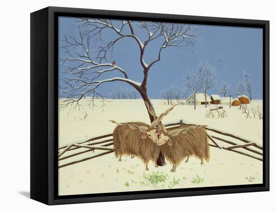 Spring in Winter, 1987-Magdolna Ban-Framed Premier Image Canvas