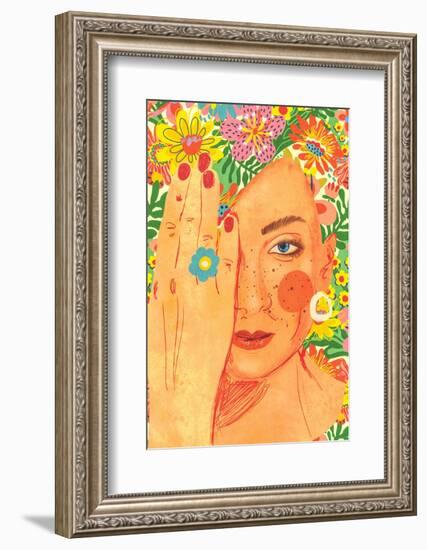 Spring Lady-Gigi Rosado-Framed Photographic Print