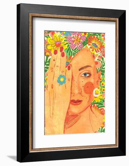 Spring Lady-Gigi Rosado-Framed Photographic Print