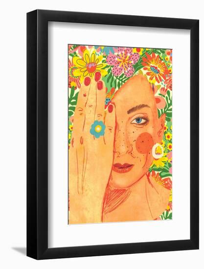 Spring Lady-Gigi Rosado-Framed Photographic Print