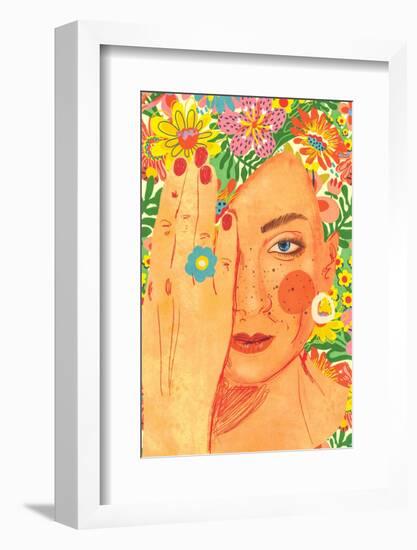 Spring Lady-Gigi Rosado-Framed Photographic Print