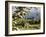 Spring Landscape with Little Church Near Nittel, Mosel-Valley, Rhineland-Palatinate, Germany, Europ-Hans Peter Merten-Framed Photographic Print