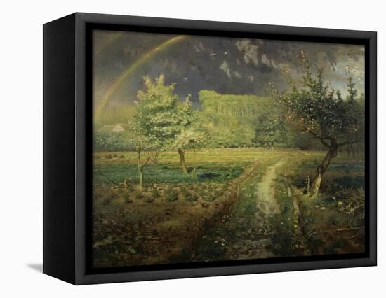 Spring Landscape with Rainbow (Le Printemps), 1868/73-Jean-François Millet-Framed Premier Image Canvas