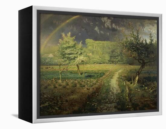 Spring Landscape with Rainbow (Le Printemps), 1868/73-Jean-François Millet-Framed Premier Image Canvas