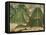 Spring Landscape with Sun, Part of a Six Panel Folding Screen-null-Framed Premier Image Canvas