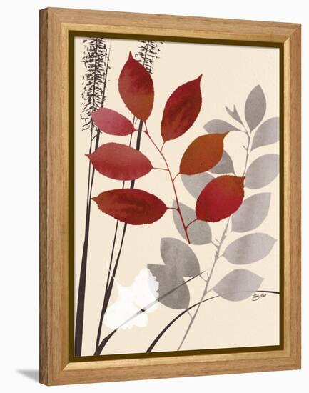 Spring Leaf 1-Bella Dos Santos-Framed Stretched Canvas