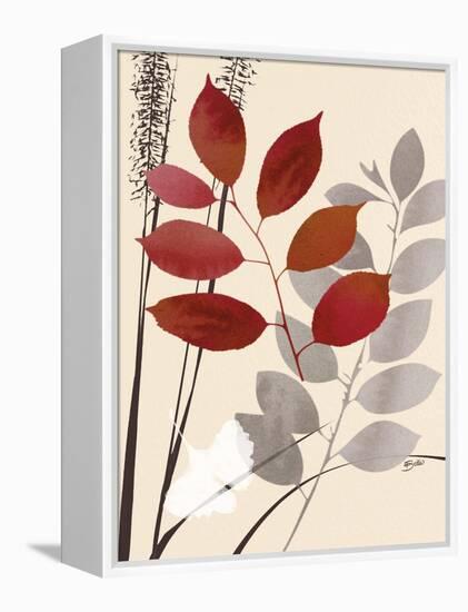 Spring Leaf 1-Bella Dos Santos-Framed Stretched Canvas