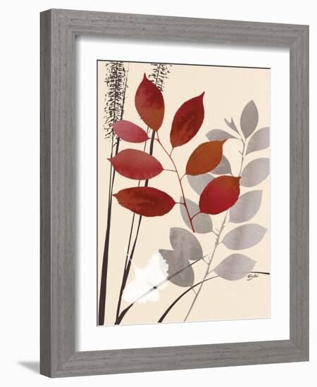 Spring Leaf 1-Bella Dos Santos-Framed Art Print