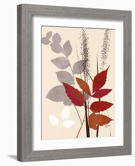 Spring Leaf 2-Bella Dos Santos-Framed Art Print