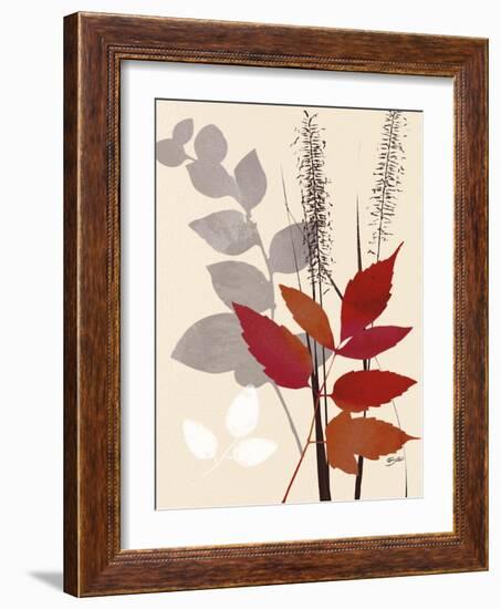 Spring Leaf 2-Bella Dos Santos-Framed Art Print