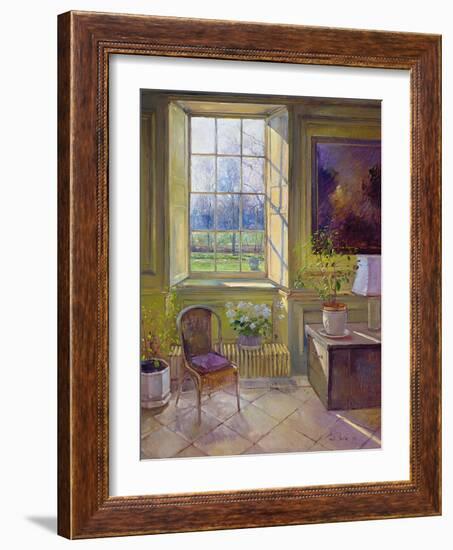 Spring Light and the Tangerine Trees, 1994-Timothy Easton-Framed Giclee Print