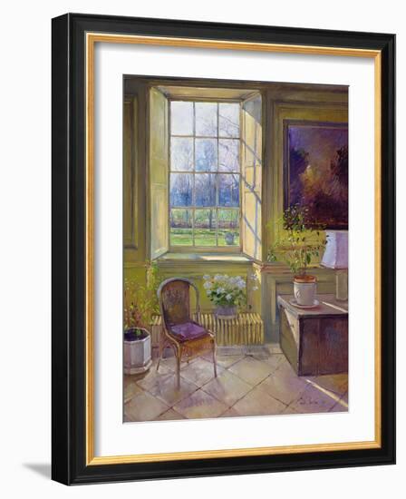 Spring Light and the Tangerine Trees, 1994-Timothy Easton-Framed Giclee Print