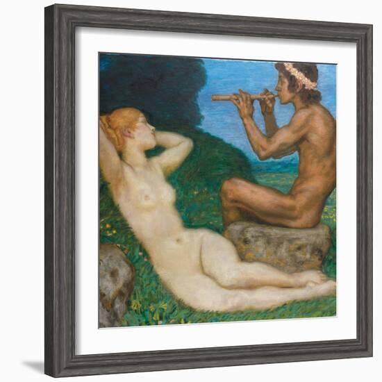 Spring Love; Liebesfrhling, 1917-Franz von Stuck-Framed Giclee Print