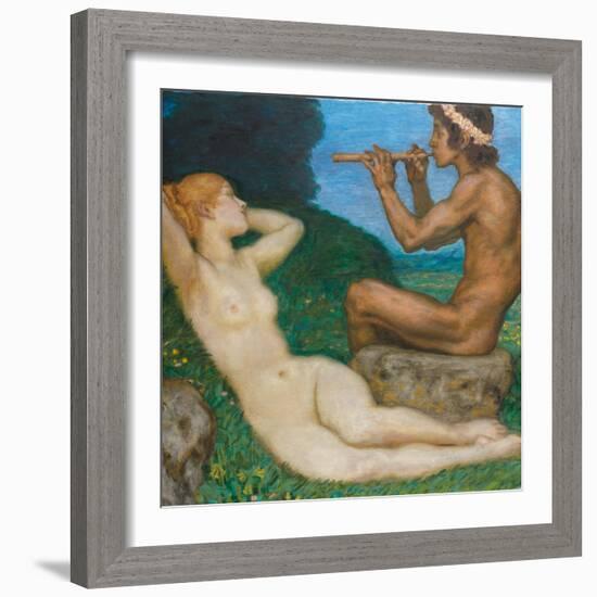 Spring Love; Liebesfrhling, 1917-Franz von Stuck-Framed Giclee Print