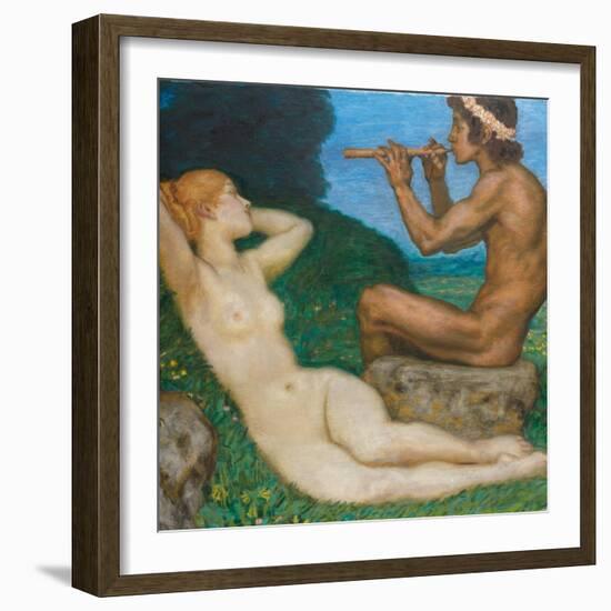 Spring Love; Liebesfrhling, 1917-Franz von Stuck-Framed Giclee Print