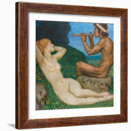 Spring Love; Liebesfrhling, 1917-Franz von Stuck-Framed Giclee Print