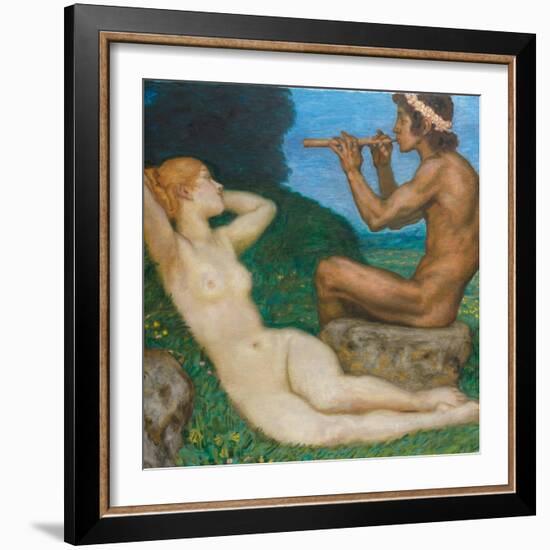 Spring Love; Liebesfrhling, 1917-Franz von Stuck-Framed Giclee Print