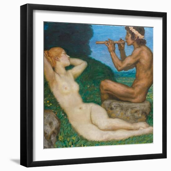 Spring Love; Liebesfrhling, 1917-Franz von Stuck-Framed Giclee Print