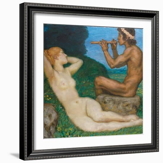 Spring Love; Liebesfrhling, 1917-Franz von Stuck-Framed Giclee Print