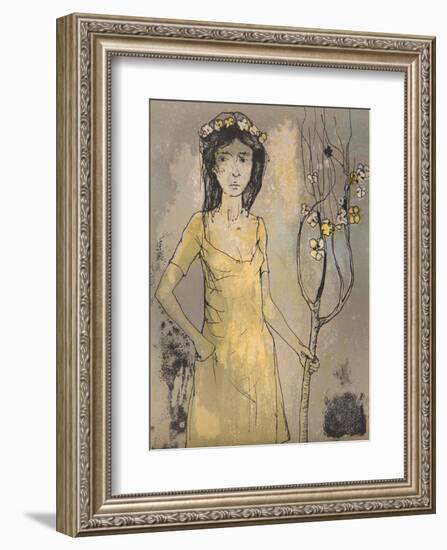 Spring Maid-Jean Jansem-Framed Collectable Print