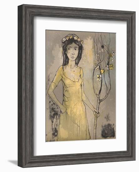 Spring Maid-Jean Jansem-Framed Collectable Print