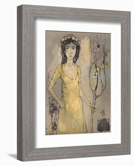 Spring Maid-Jean Jansem-Framed Collectable Print