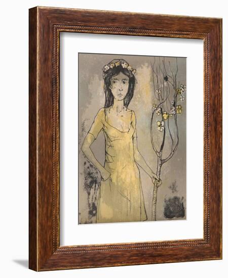 Spring Maid-Jean Jansem-Framed Collectable Print