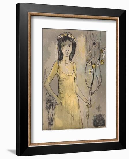 Spring Maid-Jean Jansem-Framed Collectable Print